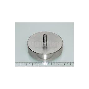 POT-G 60x15 NEODYM rögzítő mágnes menetes nyakkal