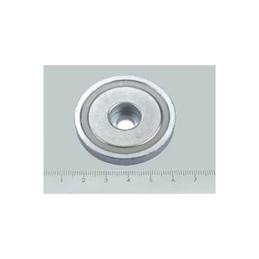 POT-H 48x11 NEODYM rögzítő mágnes csavarfészekkel