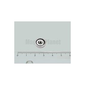 POT-IB 13x4 NEODYM rögzítő mágnes belső menettel