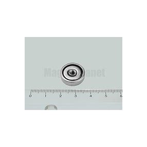 POT-IB 16x4 NEODYM rögzítő mágnes belső menettel