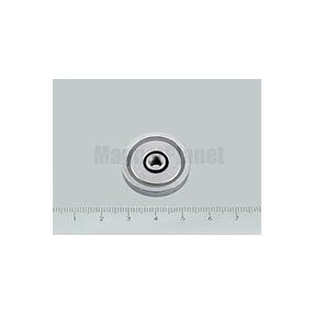 POT-IB 25x7 NEODYM rögzítő mágnes belső menettel