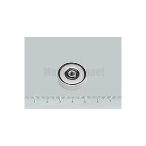 POT-IB 25x7 NEODYM rögzítő mágnes belső menettel