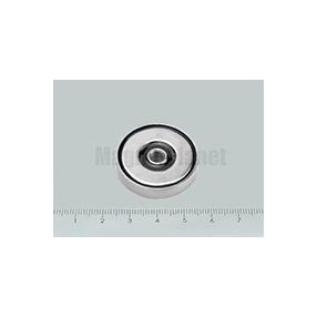 POT-IB 32x7 NEODYM rögzítő mágnes belső menettel