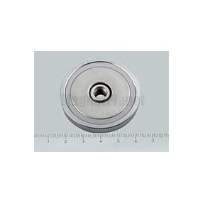 POT-IB 48x11 NEODYM rögzítő mágnes belső menettel