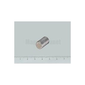   POT-RA 10x16 AlNiCo rögzítő mágnes h6 illesztéssel, vas hüvelyben