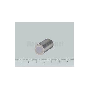   POT-RN 13x18 NEODYM rögzítő mágnes h6 illesztéssel, vas hüvelyben