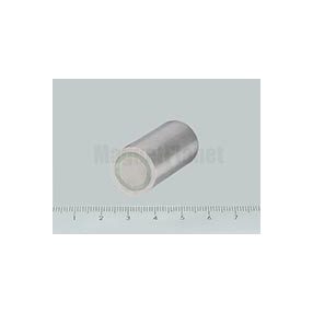   POT-RN 20x25 NEODYM rögzítő mágnes h6 illesztéssel, vas hüvelyben