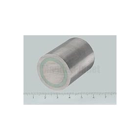   POT-RN 32x35 NEODYM rögzítő mágnes h6 illesztéssel, vas hüvelyben