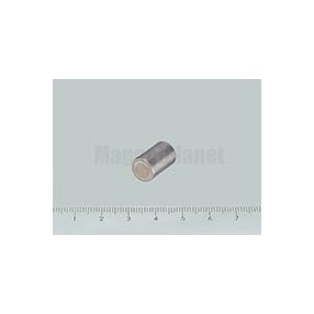   POT-RN 8x12 NEODYM rögzítő mágnes h6 illesztéssel, vas hüvelyben