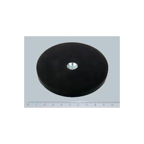   POT-S-S 88x8 NEODYM rögzítő mágnes süllyesztett furattal, gumibevonattal