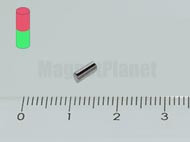 2x4 mm N45 NEODYM mágnes rúd