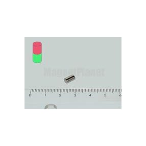 3x6 mm N48 NEODYM mágnes rúd