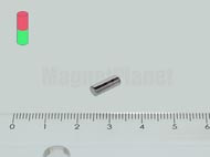 3x8 mm N48 NEODYM mágnes rúd