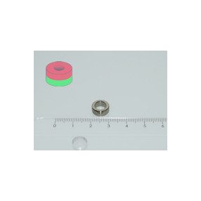 10x4/6 mm N40 NEODYM mágnes gyűrű