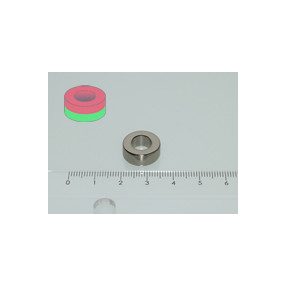 15x6/8 mm N42 NEODYM mágnes gyűrű