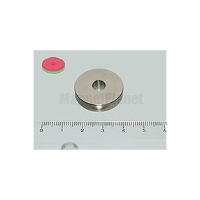 25x5/5 mm N38 NEODYM mágnes gyűrű