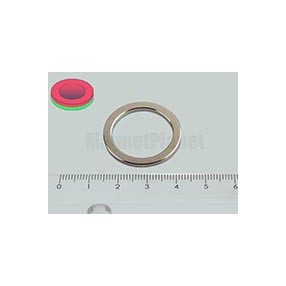 27x3/21 mm N42 NEODYM mágnes gyűrű