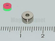 5x3/1.5 mm N38 NEODYM mágnes gyűrű