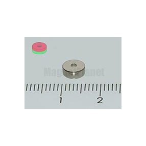 6x3/1.5 mm N38 NEODYM mágnes gyűrű