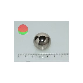 25 mm N45 NEODYM mágnes golyó Ni