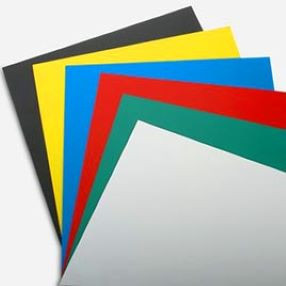 Színes mágnes lapok